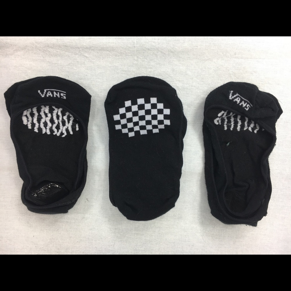Vans No Show Black Socks